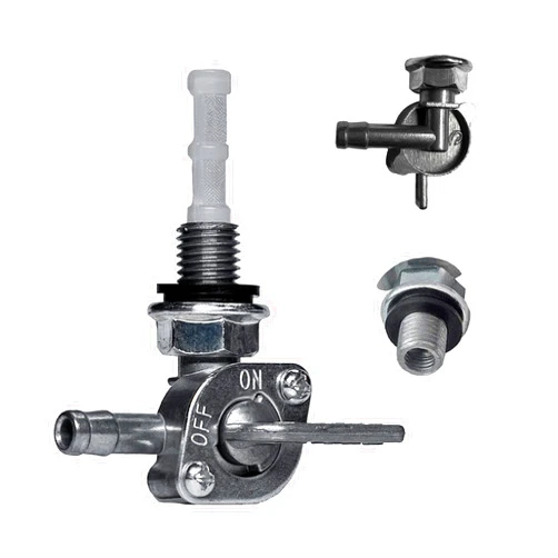 JMCHstore Upgraded Petcock Fuel Tank Shut off Valve For Generator, Predator Engine, Go kart, Mini bike Valve Petcock,Repalcement of Fuel Filter, Small Engine Fuel Shut Off Tap Switch M10X1.25 Chinese
