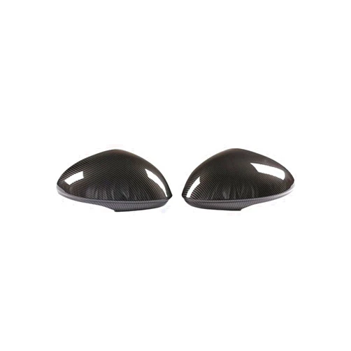 Generic Hiasan Mobil Penutup Dekorasi Kaca Spion Cocok Untuk Compatible With A-lfa Ro-meo Gi-ulia 2017-2020 Aksesori Eksterior Mobil(Carbon fiber style)