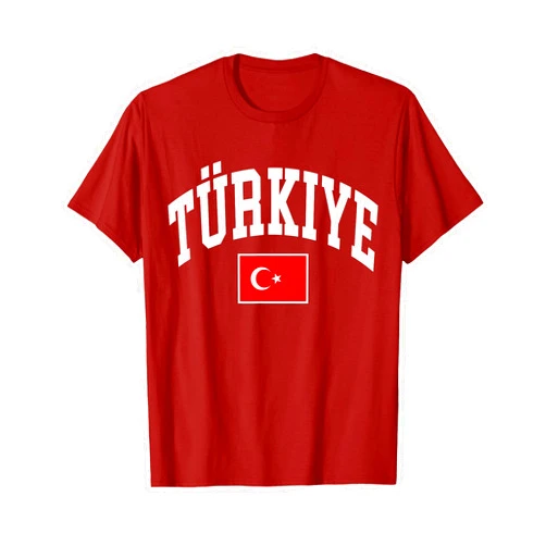 Turkey Designs. Turkey Turkish Turkiye Flag Graphic T-Shirt