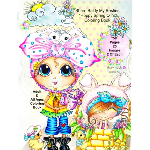By Sherri Ann Baldy (Author) Sherri Baldy My-Besties Hoppy Spring QT's Coloring Book