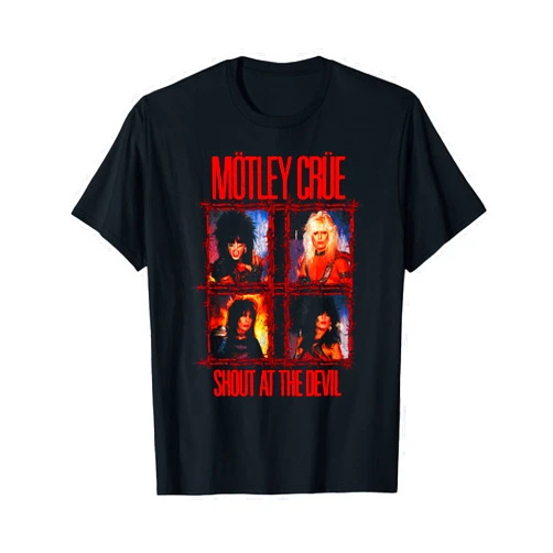 Mötley Crüe Official Mötley Crüe - Shout At The Devil - Wire T-Shirt