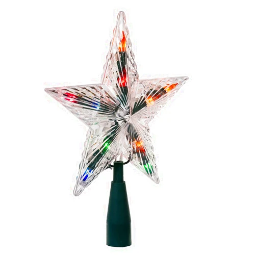 Kurt S. Adler Kurt Adler Multi-Colored Crystal Star Treetop