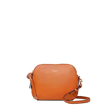 Radley London Dukes Place Medium Zip Top Crossbody Dark Butter