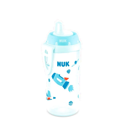 NUKActive Sippy Cup, Assorted Colors, 10oz 1pk (Style may vary)