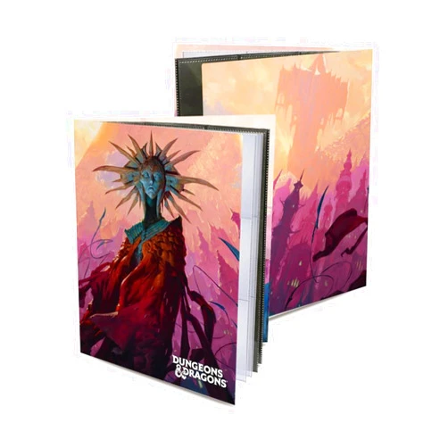 Ultra PRO - D&D Character Folio: Planescape Adventures In the Multiverse, Sigil and the Outlands, Store Sheets & Spell Cards, Organize Adventure, Two 9-Pocket Pages for Cards, 10 Single Pocket Pages