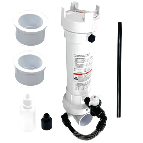 HUAYOUR Auto/Matic Pool Chlorine/Brominer Feeder Compatible with Rainbow 320 Inline Chlorinator for In-Ground & Above Ground Pools and Spas, Replacement R171096 R17-1096