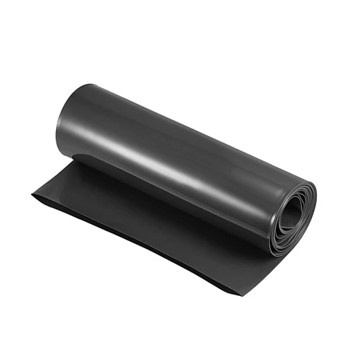 MECCANIXITY Battery Wrap PVC Heat Shrink Tubing 133mm Dia 210mm Flat 2m Black Good Insulation for Battery Pack