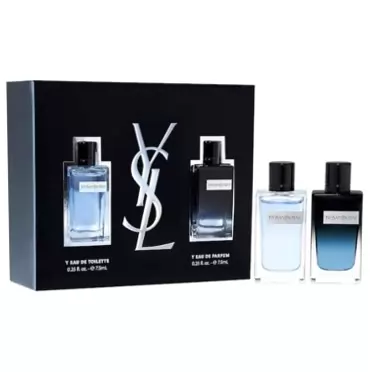 Yves Saint Laurent YSL Yves Saint Laurent Y Eau de Parfum and Y Eau de Toilette Duo (2 X 0.25 Ounce) Mens Cologne