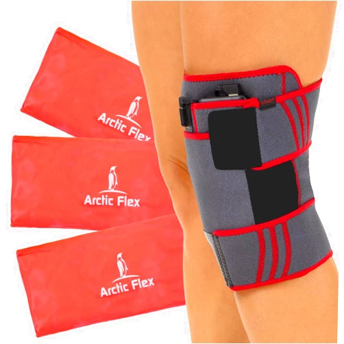 Vive Heated Knee Brace - Heating Pad for Pain Relief - Warm Therapy for Arthritis - Hot Wraps for Women and Men
