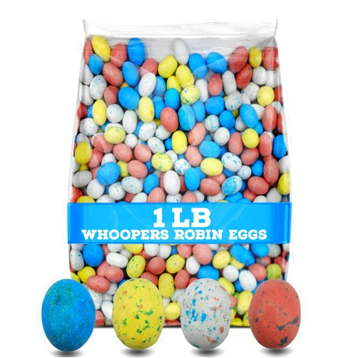 Sweetsome Whoppers Easter Mini Robin Eggs Candy, 1 Pound Bag