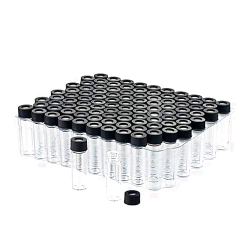 Chemglass CV-5000-1545, Preassembled Clear Vial, PTFE Septa, 0.010