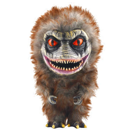 Abitoncc Alien Monster Prop Doll, Creepy Plush Doll Movie Stuffed Toy,Brown Funny Ugly Space Crite Horror Gifts for Adult Collector on Halloween Birthday
