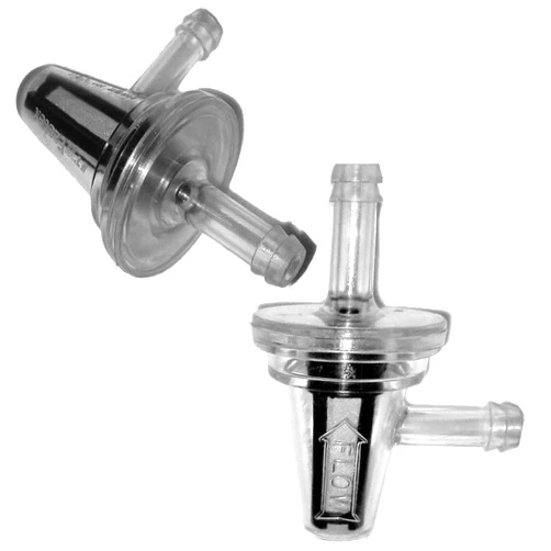 YehVeh 2 Pack Right Angle L Inline Fuel Filter 90 Degree 1/4'' 6mm 7mm In Line Fuel Filters Replacement for Yamaha Suzuki Kawasaki Gas Engine 125cc Wheele Motorcycle Snowmobile ATV UTV