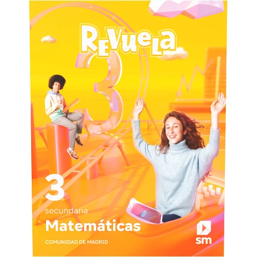 Spanish Edition by Fernando Alcaide Guindo (Author), Joaquín Hernández Gómez (Author), Marta Moreno Ríos (Author), Esteban Serrano Marugán (Author), Antonio Pérez (Author), José Luis Álvarez (Author), José Manuel Arranz (Author), Rafael Losada (Author), José Antonio Mora (Author), Manuel Sada (Author), Juan Antonio Rocafort (Illustrator), Miguel Echeverría Valero (Illustrator), Shutterstock, (Illustrator), 123RF, (Illustrator), Sergio Cuesta (Illustrator), Edwin Andrés Diaz Pinzón (Illustrator) & 13 more Matemáticas. 3 Secundaria. Revuela. Comunidad de Madrid