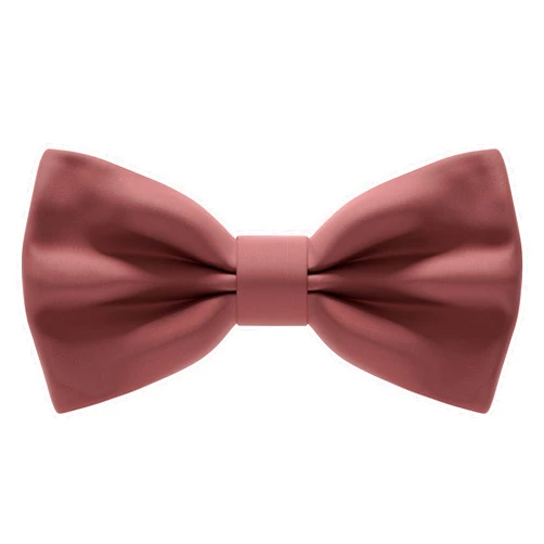 Bow Tie House Satin Classic Pre-Tied Bow Tie Formal Solid Tuxedo for Adults & Children