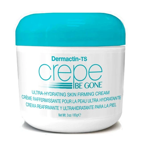 Dermactin Crepe Be Gone Body Souffle - Classic 3 ounce - Ultra Hydrating Crepe Skin Firming Cream for Neck,Chest, Arms & Legs