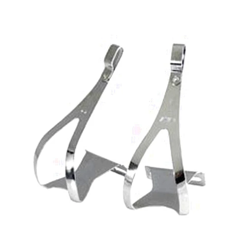 MKS TOECLIP MKS STEEL LARGE CHROME