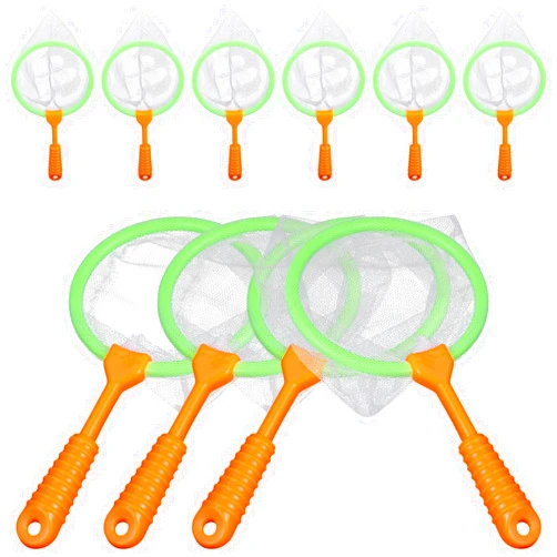 Toddmomy 10 Pcs Mini Catcher Nets, Butterfly Bug Net for Kids, for Students Spring Outing Early Learning Tool