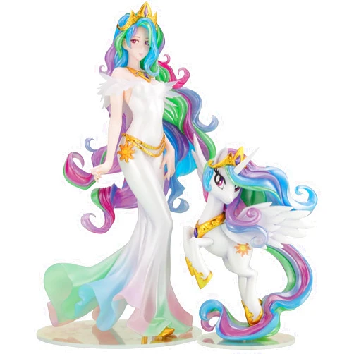 Kotobukiya My Little Pony: Princess Celestia Bishoujo Statue, Multicolor