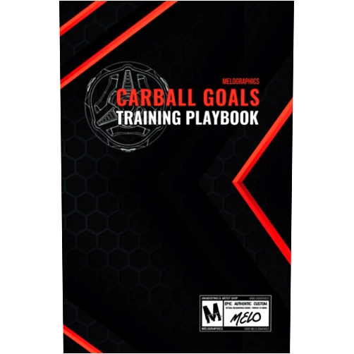 MELOGRAPHICS Carball Goals Training Playbook: Rocket League Training & Strategy Notebook
