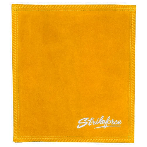 ‎KR Strikeforce KR Strikeforce Bowling Ball Oil Absorbing Leather Shammy Towel Gold/Black