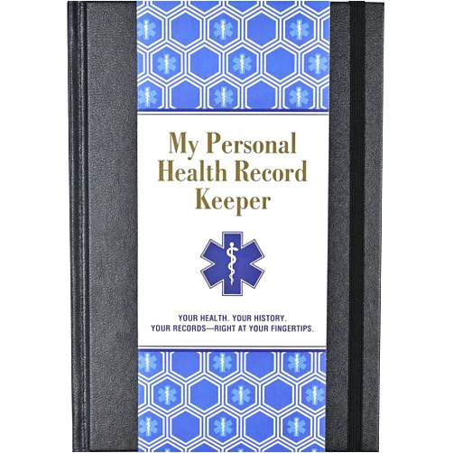 Peter Pauper Press Personal Health Record Keeper and Logbook