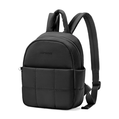 WESTBRONCO Mini Backpack for Women Nylon Small Fashion Backpacks Purse Puffer Lightweight Backpacks for Travel, Shopping, Daily