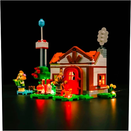PIPART LED Light Kit for Lego 77049 Animal Crossing Isabelle's House Visit, Light Kit ONLY, Lego Model NOT Included