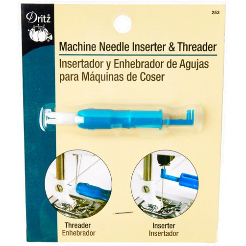 Dritz 253 Machine Needle Inserter & Threader for Sewing