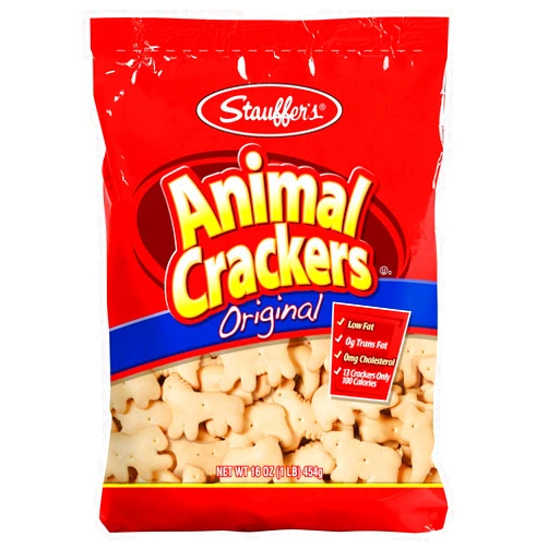 Stauffers Original Animal Crackers 16 oz. Bag (2 Bags)