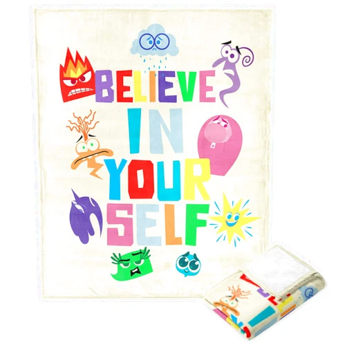 Northwest Disney's Inside Out 2, I Believe, Silk Touch Throw Blanket, 40 x 50 Inches