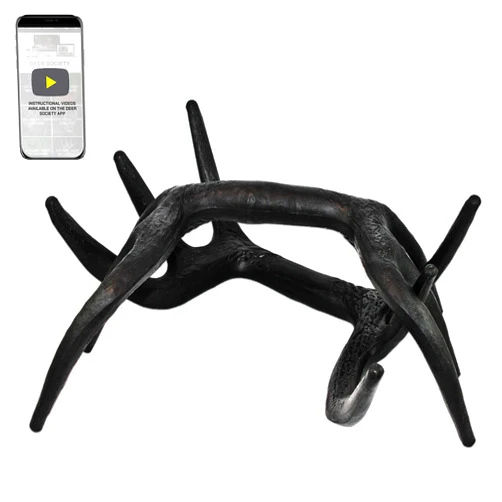 Illusion Systems Black Rack - Rattling Deer Antlers with Instructional Video