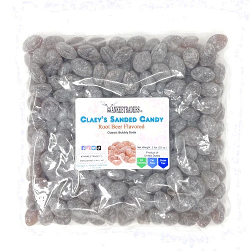 Oasis Supply Claeys Sanded Candy Drops, Root Beer, 2 Pound