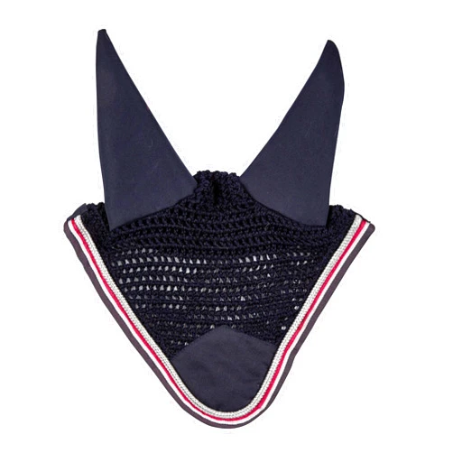 Saxon Coordinate Ear Cover Navy/Pink/White Pony