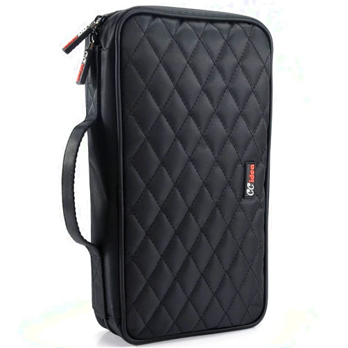 CCidea 96 Capacity CD/DVD Case Holder Portable Wallet Disc Storage Binder for Car, Home, Travel (96-Black) Specials