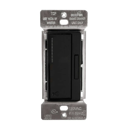 EATON RF9642-ZDBK Z-Wave Plus Accessory Dimmer, Black