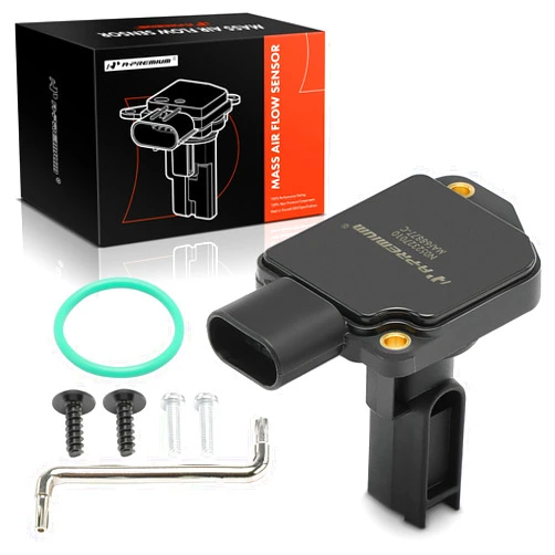 A-Premium Mass Air Flow Sensor Meter - W/O-Ring & Bolts - OHV 6Cyl 3.8L - Compatible with Chevy, Pontiac, Buick & Olds, Camaro, Impala, Regal, Firebird, LSS & More, Replace for# 12568877, 19112543
