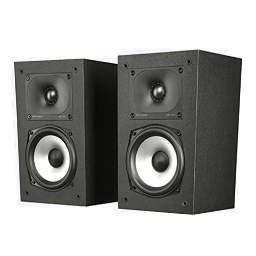 Polk Audio Polk Monitor XT15 Pair of Bookshelf or Surround Speakers - Hi-Res Audio Certified, Dolby Atmos & DTS:X Compatible, 1
