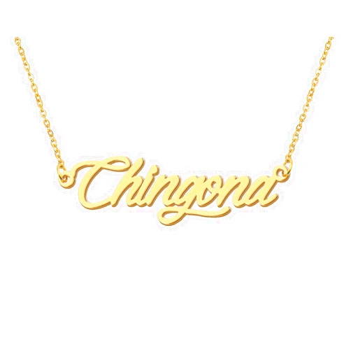 Aoloshow Personalized Name Necklace Custom Any Name Necklaces Jewelry for Womens New Mom Bridesmaid Gift