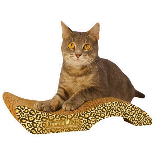 Imperial Cat Purrfect Stretch Scratch 'n Shape, Small, Jaguar