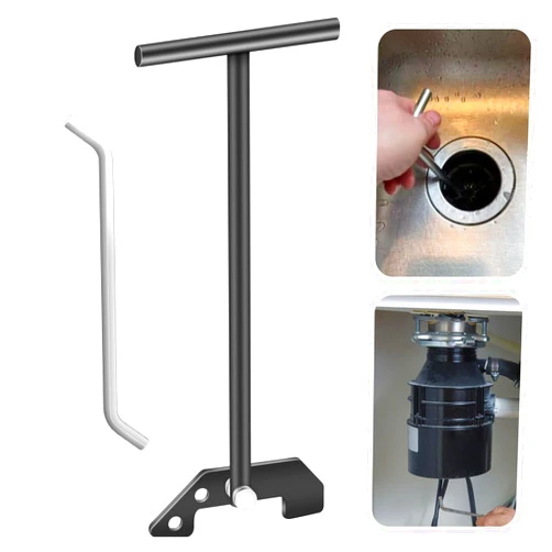 DECKMAN Garbage Disposer Unjamming Wrench, Unjamming Wrench, To Dislodge Jams or Clutter From Above The Sink, Compatible With Moen Waste King InSinkErator Garbage Disposals - Garbage Disposal Wrench Tool