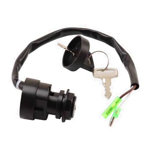 JSMANCAVE Ignition Key Switch Fits for Kawasaki Bayou 220 250 300 400 Prairie 300 400 Lakota 300 400 KLF220 KLF250 KLF300 KLF400 KVF300 KVF400 KEF300A KEF300B