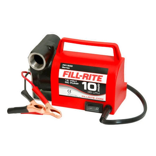 Fill-Rite FR1612 Portable Diesel Transfer Pump (Pump Only w/Power Cable & Clips)