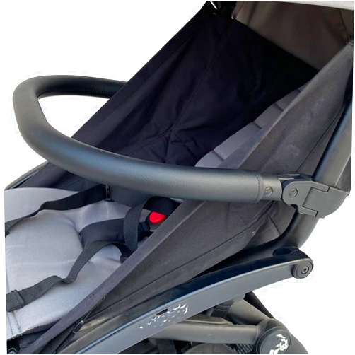 Feliliber Baby Stroller Accessories Bumper Bar, Armrest, Handle, Crossbar Compatible with Babyzen YOYO 2 and YOYO+, PU Leather Surface