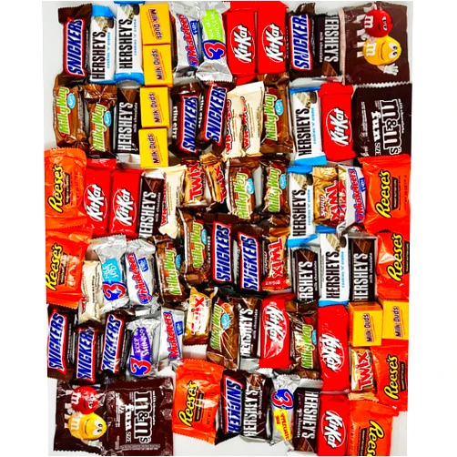 The Holy South 2 LB Bulk Chocolate Candy Variety Pack | Assorted Mix for Office Snacks, Movie Night, Parties & Treats | Family Size Value Bag | Mixed Chocolate, Milk Chocolate, Dark Chocolate! (2 Lb)