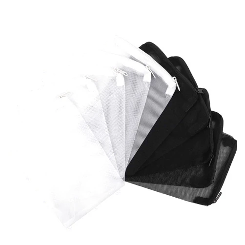 DEPEPE 10pcs Aquarium Filter Media Bags with Zipper for Activated Carbon, Biospheres, Ceramic Rings