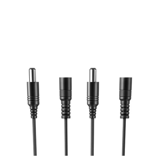 GZ-ChuanXuan 2 Pack 3FT DC Power Extension Cable, 5.5mm x 2.1mm Extension Cord,12v Extension Cord for Security Camera CCTV IP, Router, LED Strip