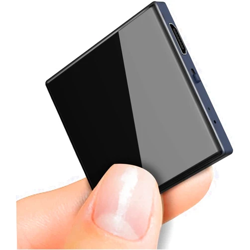FSLTBX 3072Kbps Magnetic Voice Recorder,Audio Recorder with AI-Triple Intelligent Noise Cancellation,128GB Recording Device with 9200Hours Store, Voice Activated Recorder for Lectures, Meetings, Intervie