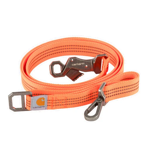 Carhartt Dog Leash, Durable Nylon Webbing Dog Leash, Hunter Orange, Large