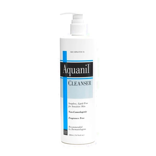Aquanil Cleanser Non-Comedogenic and Fragrance Free, 16.0 OZ (3 Pack)